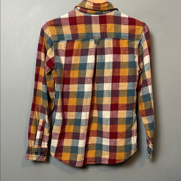 Woolrich buffalo women’s Multicolor Plaid Button Down Shirt cotton XS - Picture 3 of 11